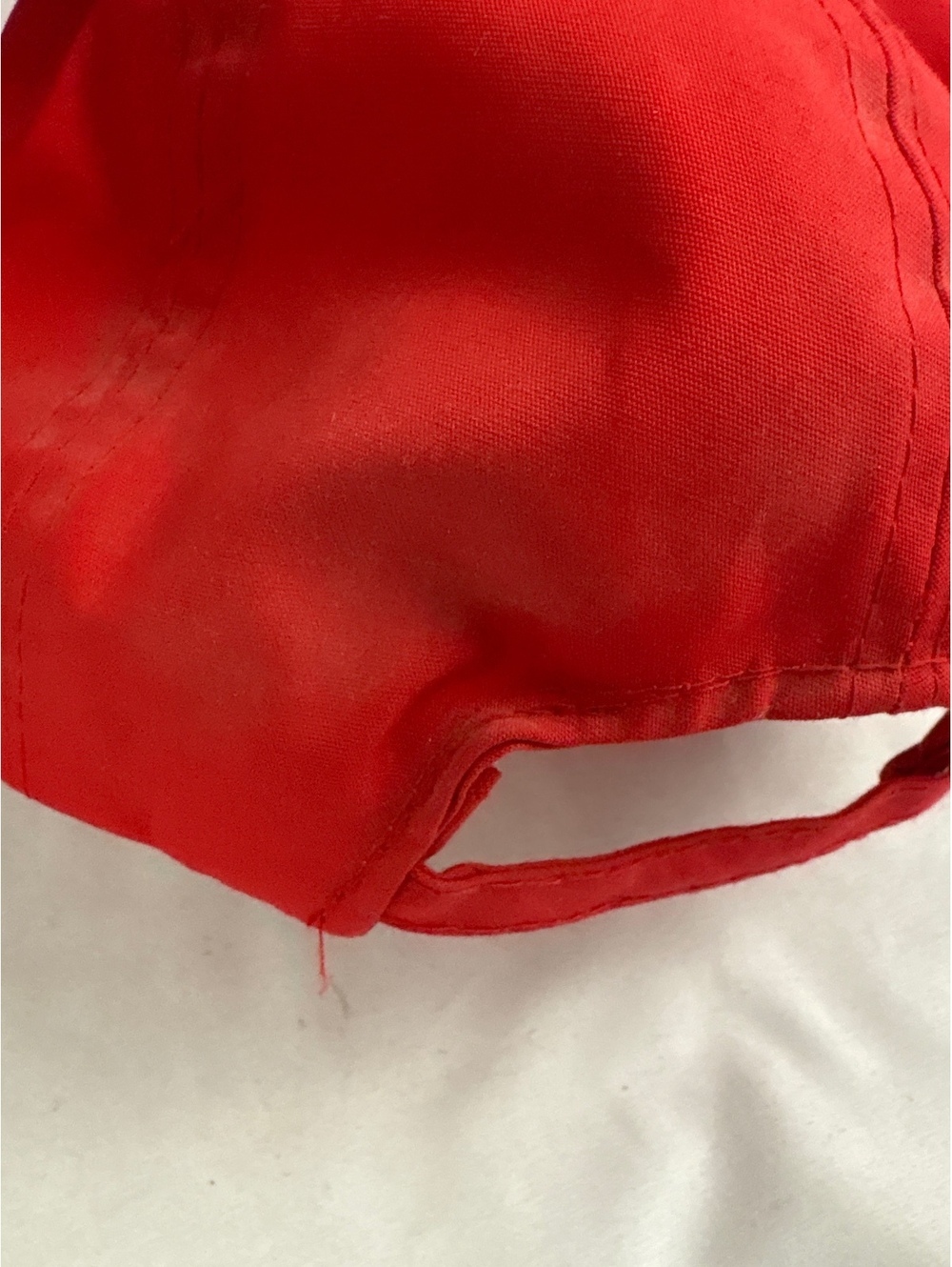Vintage Red 'Ride Pontiac Ride!' Strapback Hat Adjustable Baseball Cap - Picture 5 of 9